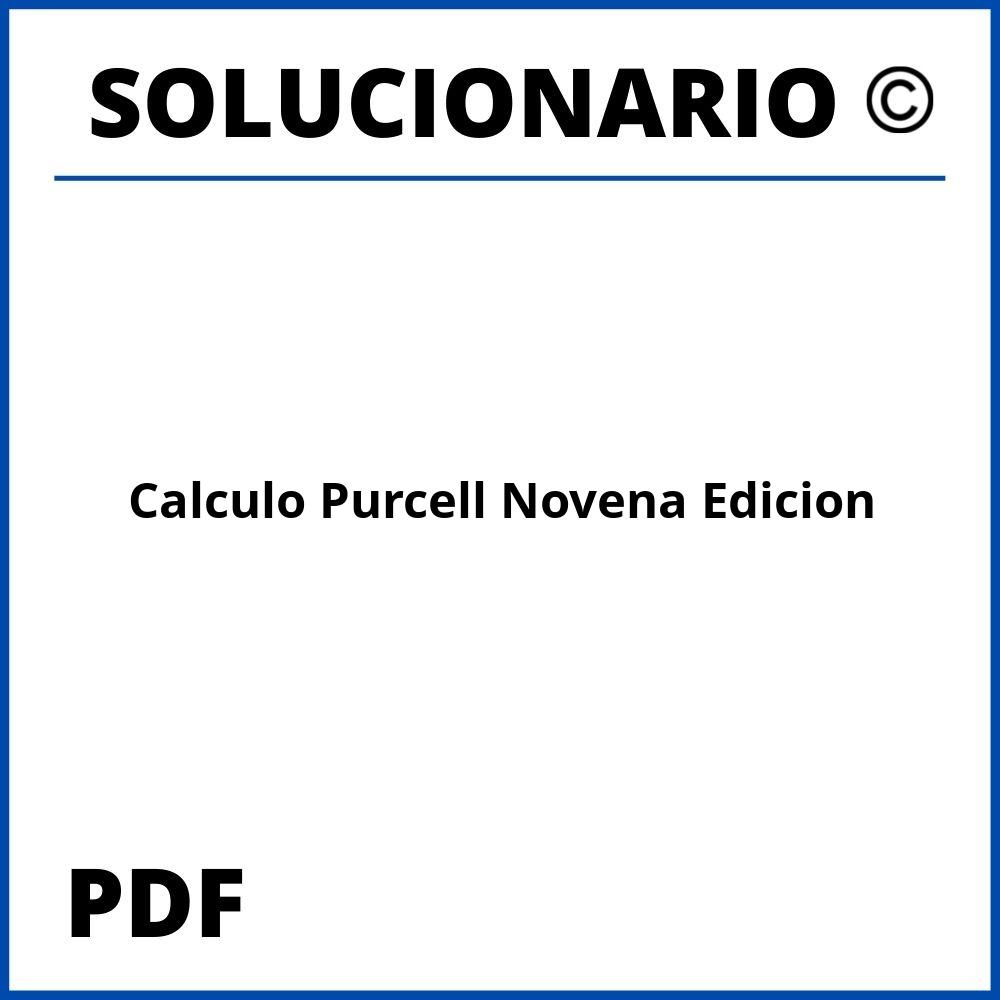 Solucionario Calculo Purcell Novena Edicion Pdf