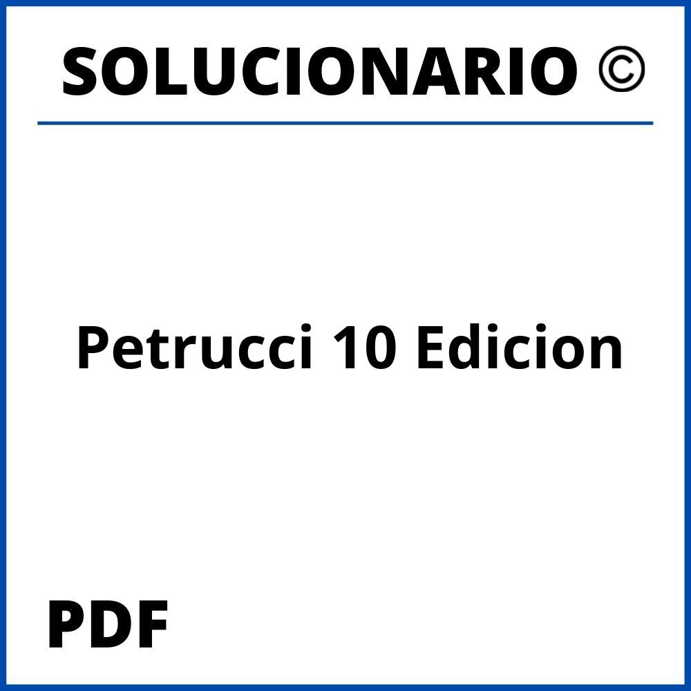 Solucionario Petrucci 10 Edicion Pdf