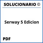 Serway 5 Edicion Solucionario PDF