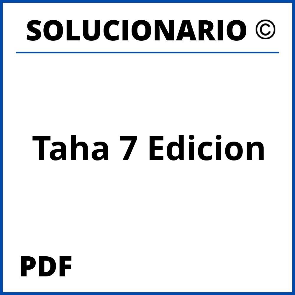 Solucionario Taha 7 Edicion Pdf