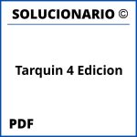 Tarquin 4 Edicion Solucionario PDF