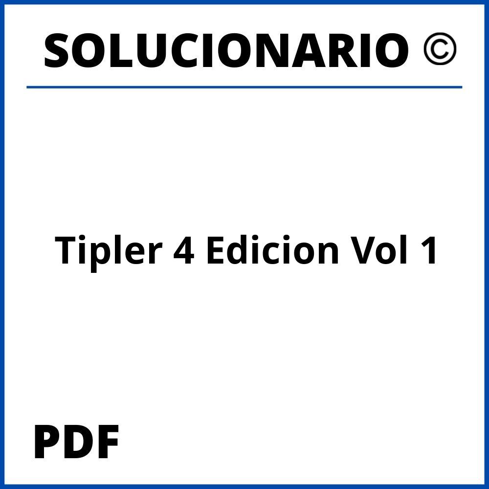Solucionario Tipler 4 Edicion Vol 1