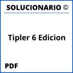 Tipler 6 Edicion Solucionario PDF